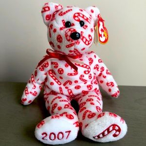 2007 Retired Candy Canes Beanie Baby